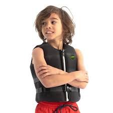 Gilet Nautique Néoprène Enfant Noir
